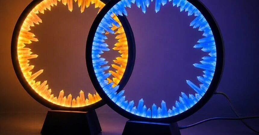 Projeto: a Luminária Anel de Cristal